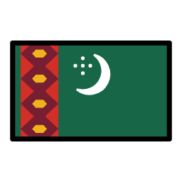 Turquemenistão OpenMoji Emoji
