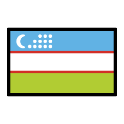 Uzbequistão OpenMoji Emoji