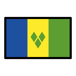 São Vicente e Granadinas OpenMoji Emoji