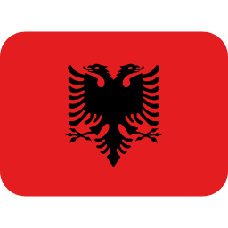 Albânia Twitter Emoji