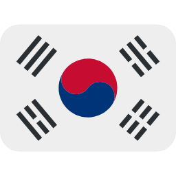 Coreia do Sul Twitter Emoji