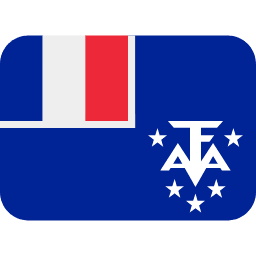 Terras Austrais e Antárticas Francesas Twitter Emoji