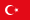 Bandeira da Turquia