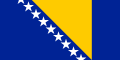 Bandeira da Bósnia e Herzegovina