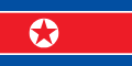 Bandeira da Coreia do Norte