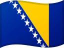 Bandeira da Bósnia e Herzegovina