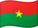 Bandeira de Burquina Fasso