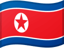 Bandeira da Coreia do Norte