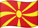 Bandeira da Macedónia do Norte