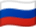 Bandeira da Rússia