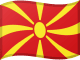 Bandeira da Macedónia do Norte