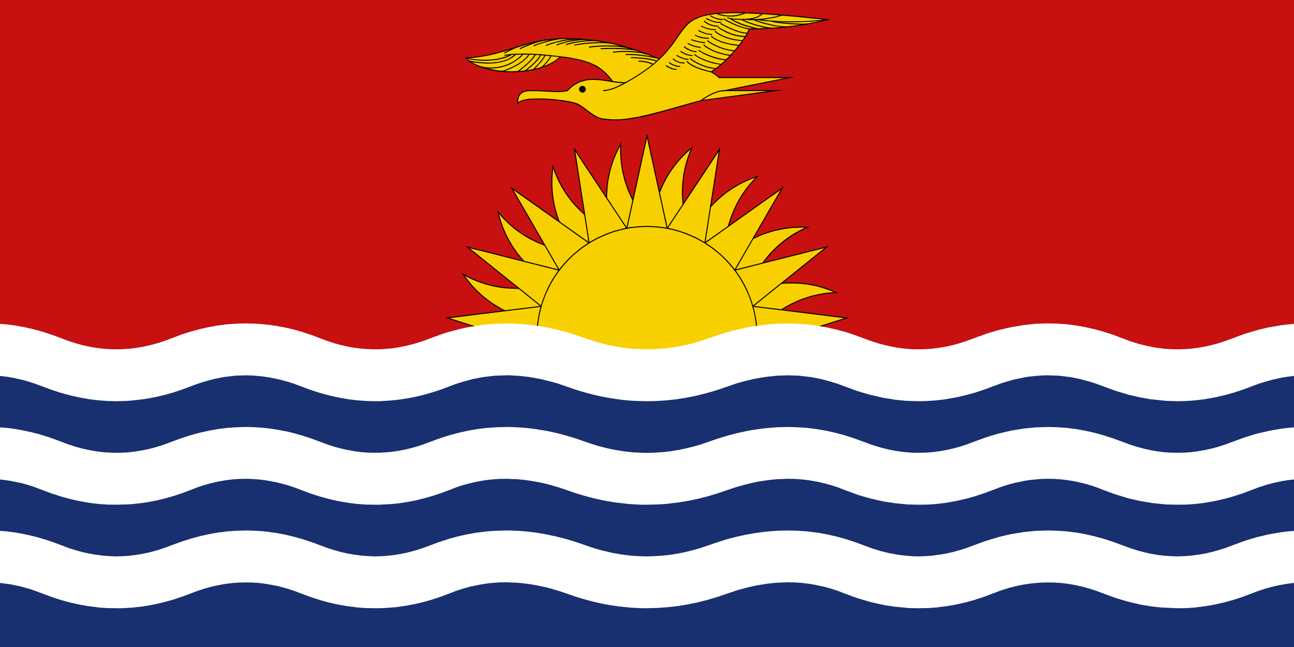 Resultado de imagem para Kiribati bandeira
