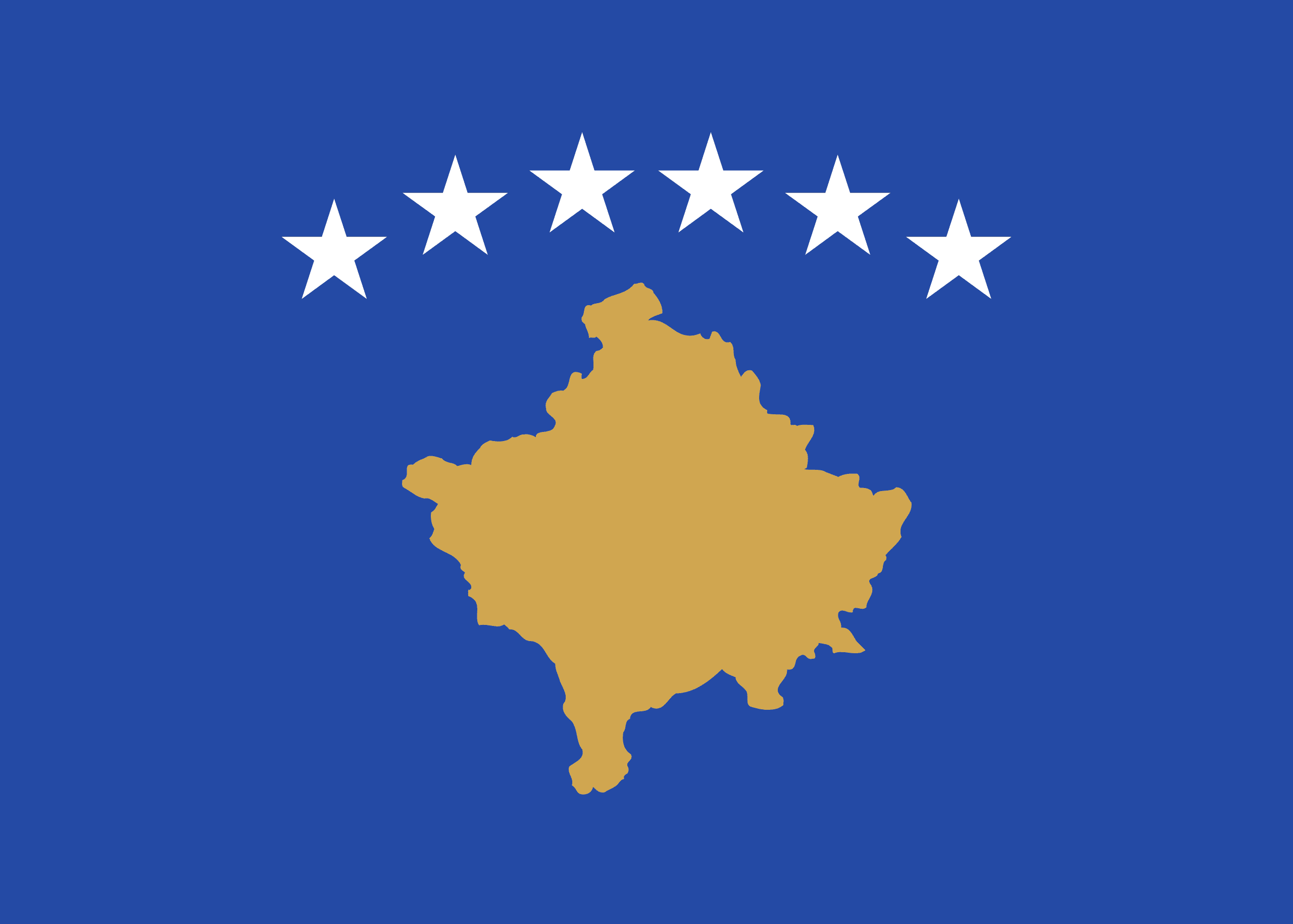 Resultado de imagem para Kosovo bandeira