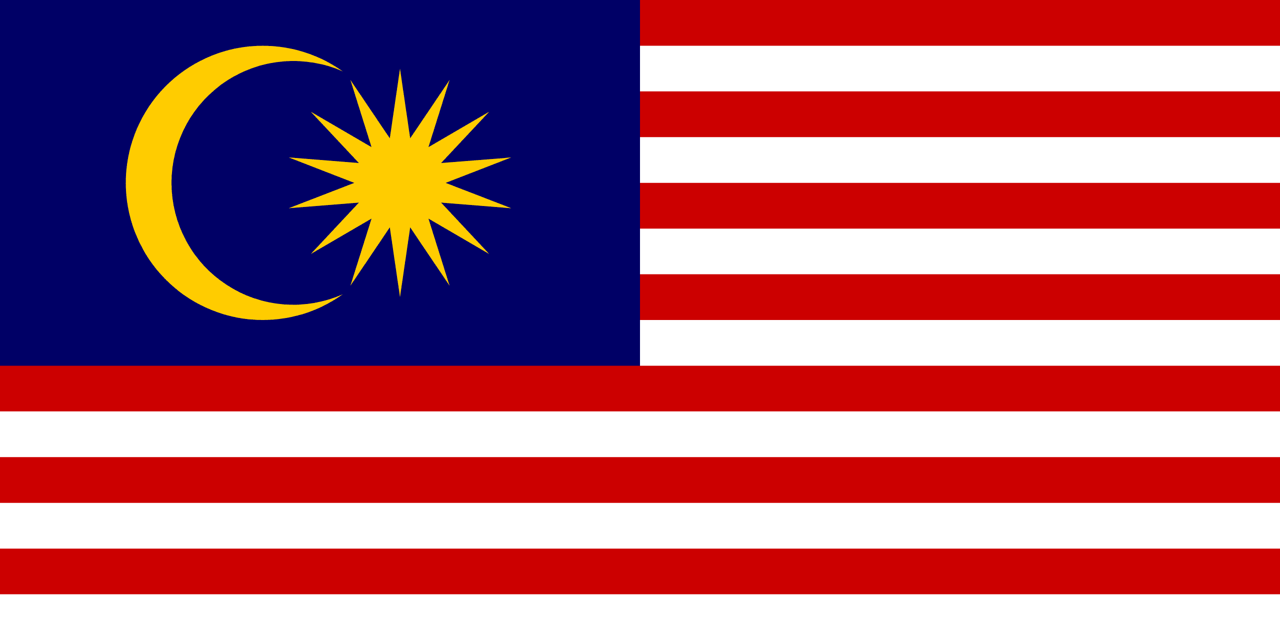 Resultado de imagem para Malasia bandeira