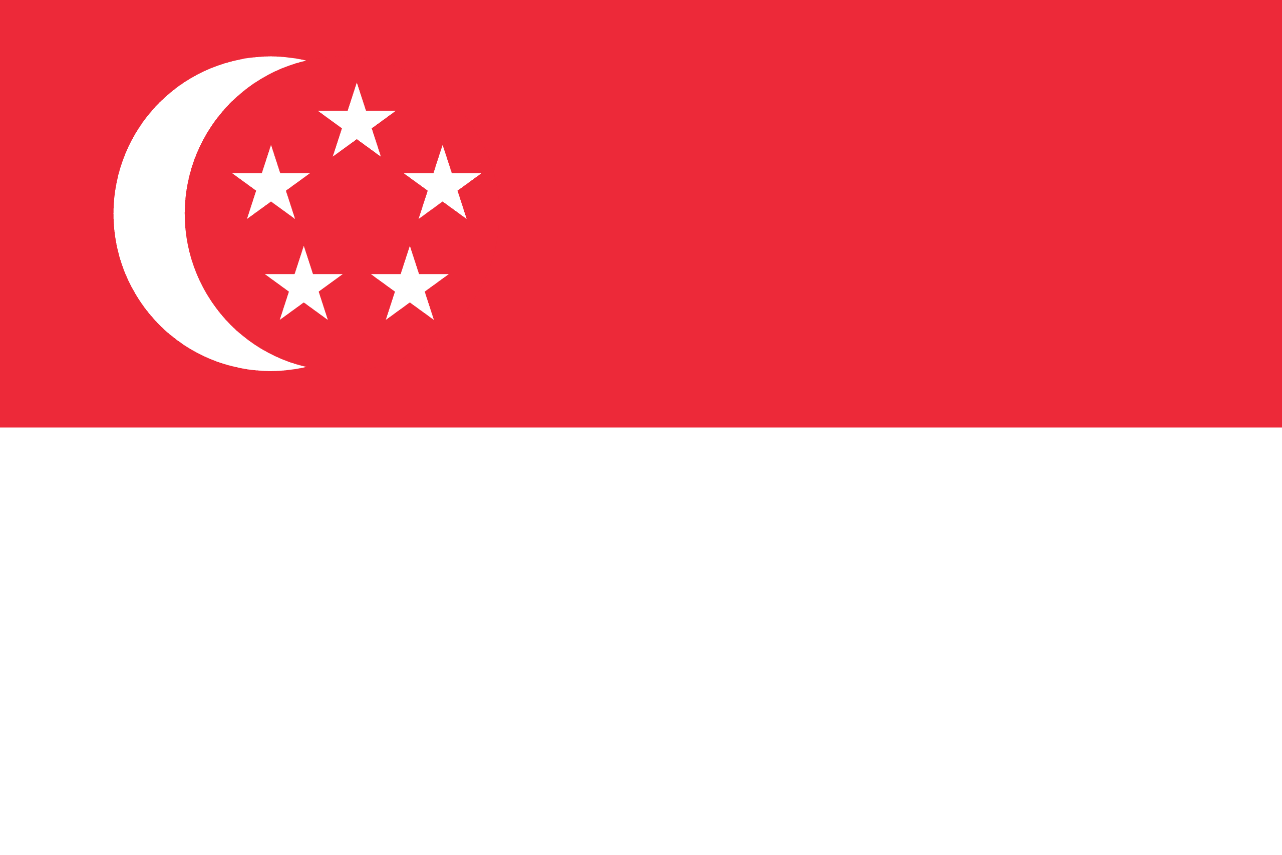 Resultado de imagem para Singapura bandeira