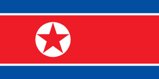 Bandeira da Coreia do Norte