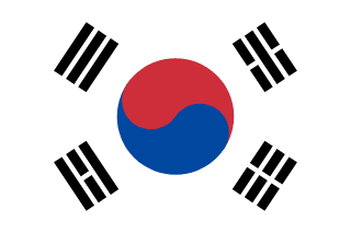 Bandeira da Coreia do Sul