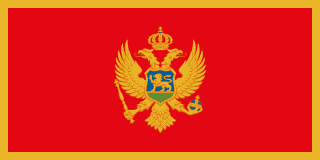 Bandeira do Montenegro