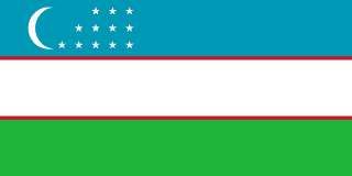 Bandeira do Uzbequistão