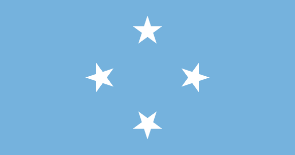 Bandeira dos Estados Federados da Micronésia