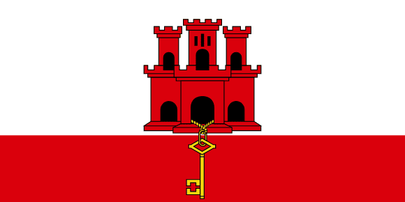 Bandeira de Gibraltar