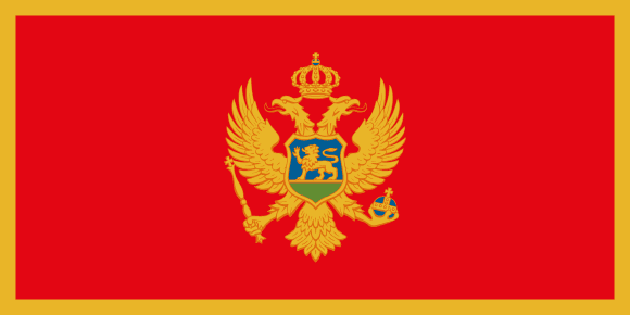 Bandeira do Montenegro