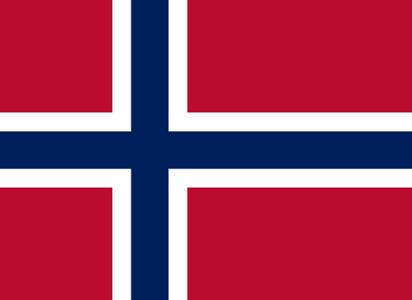 Bandeira de Svalbard e Jan Mayen