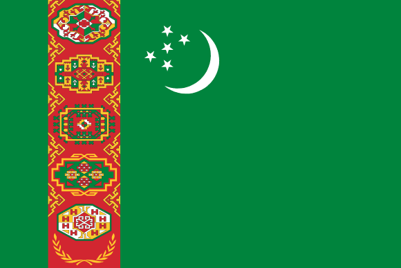 Bandeira do Turquemenistão