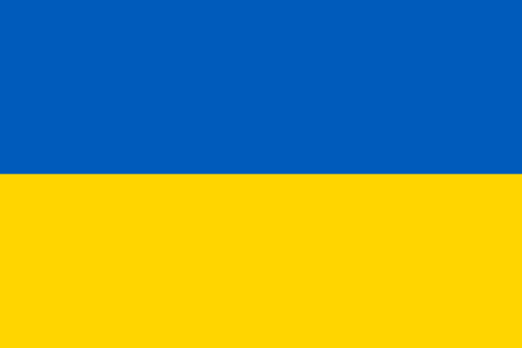 Ucrania bandeira