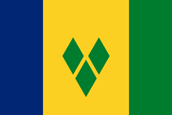 Bandeira de São Vicente e Granadinas