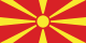 Bandeira da Macedónia do Norte