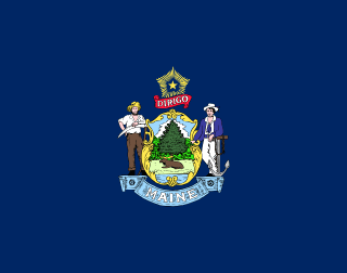 Bandeira do Maine