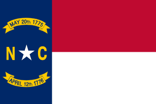 Bandeira da Carolina do Norte