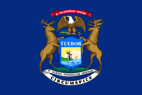 Bandeira do Michigan